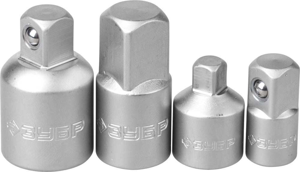 Набор ''Мастер'': Адаптеры переходные для торцовых головок, 4шт