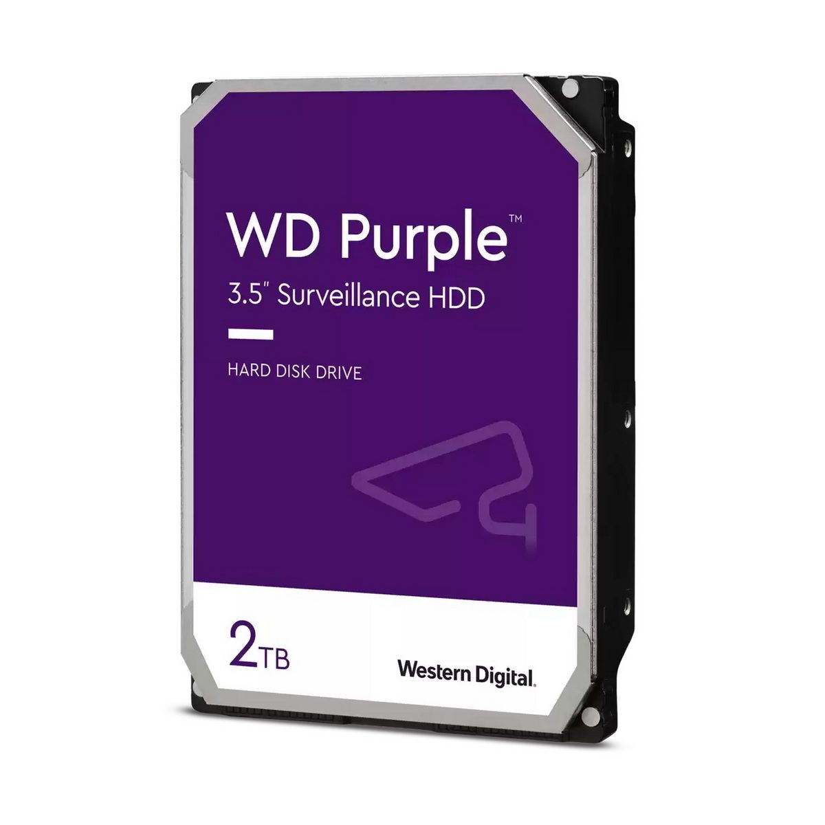 Жесткий диск 2TB Purple, 3.5'', SATAIII, 5400 об/мин, 64 МБ