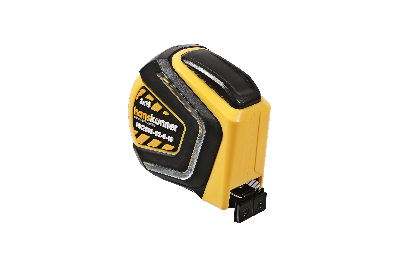 Рулетка с автостопом противоударный обрезиненный корпус супермощный магнит 3м X 19мм