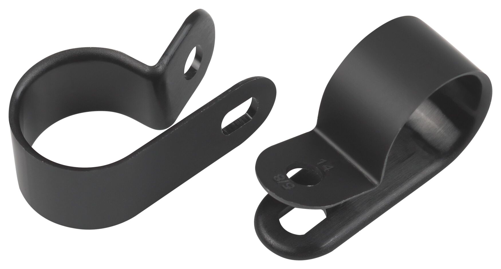 Скоба кабельная нейлоновая под винт 5 мм NO-225-268 чёрная 50 шт