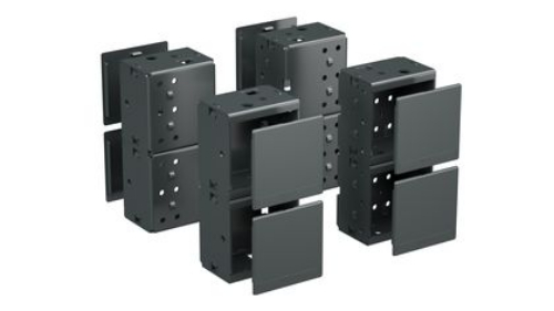 Комплект угловых элементов с пластиковыми заглушками, В =200 мм, 1 кмп = 4 шт.