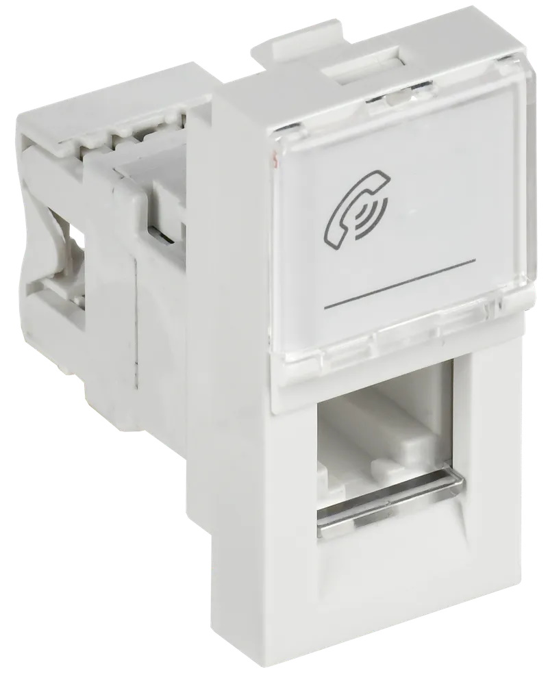 Розетка телефонная RJ-11 категория 3 РКФ-10-00-П