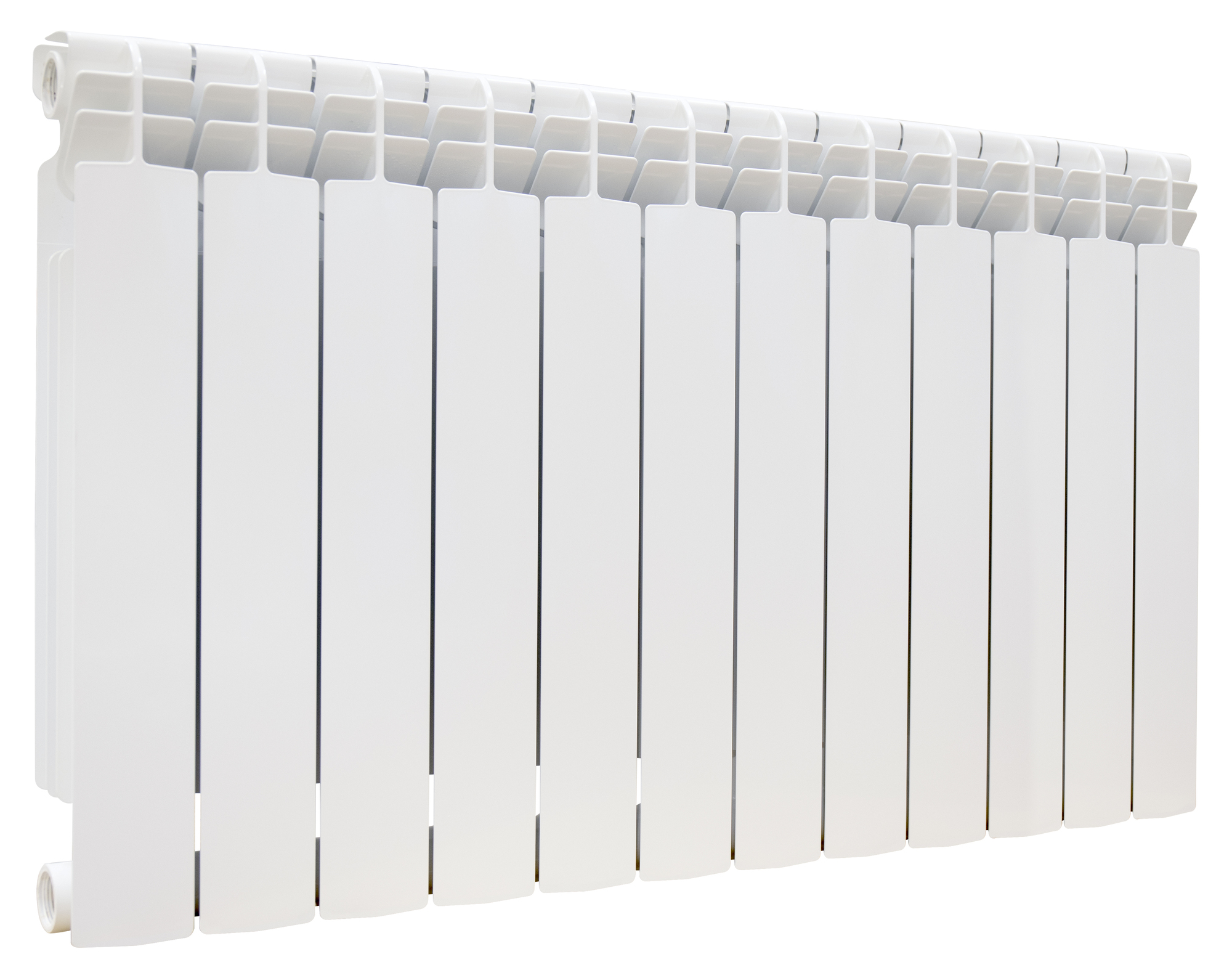 Радиатор биметаллический секционный  500/100/12 боковое подключение