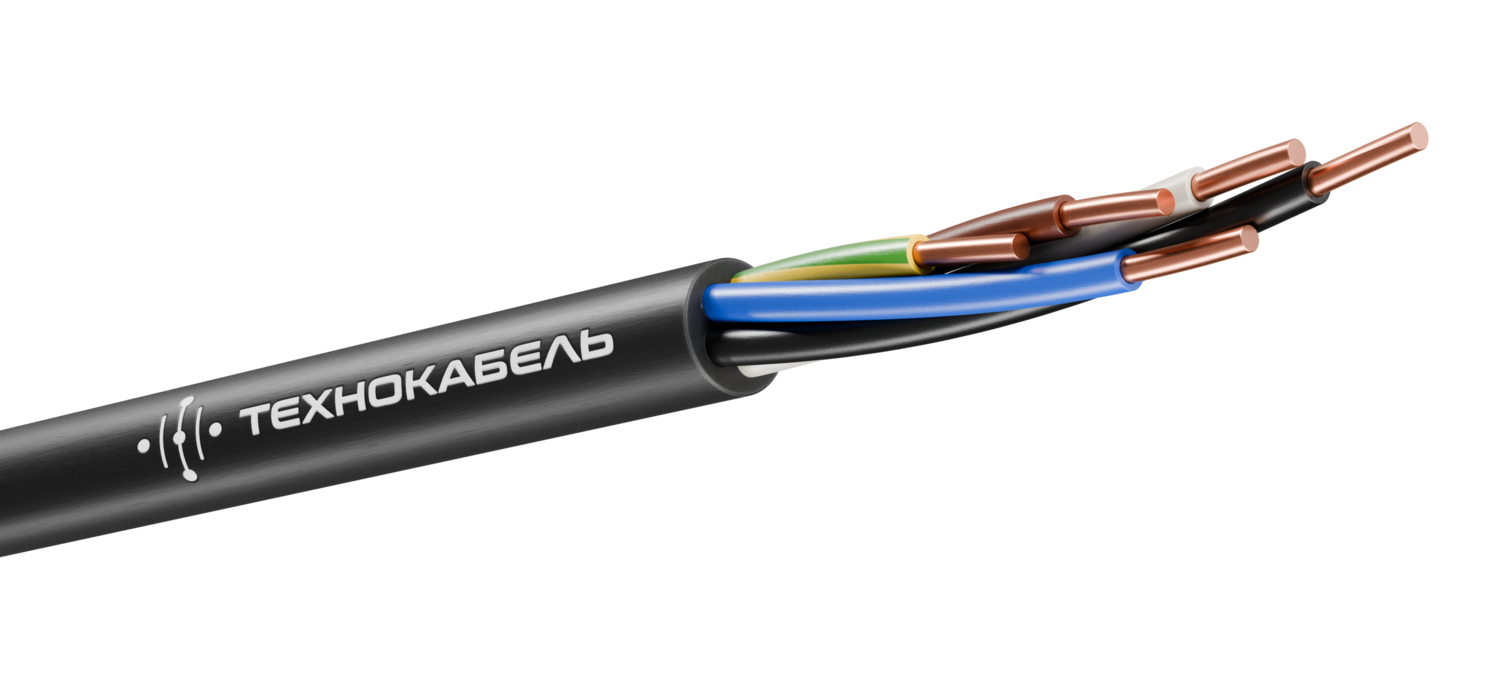 Кабель силовой ВВГнг(А)-LS 5Х1.5 ок(N.PE)-0.660 ТРТС