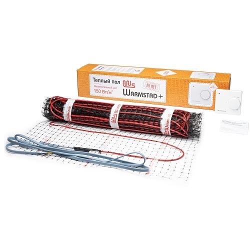 Мат нагревательный для теплого пола Warmstad+ WSM 220 Вт/1.50 кв.м