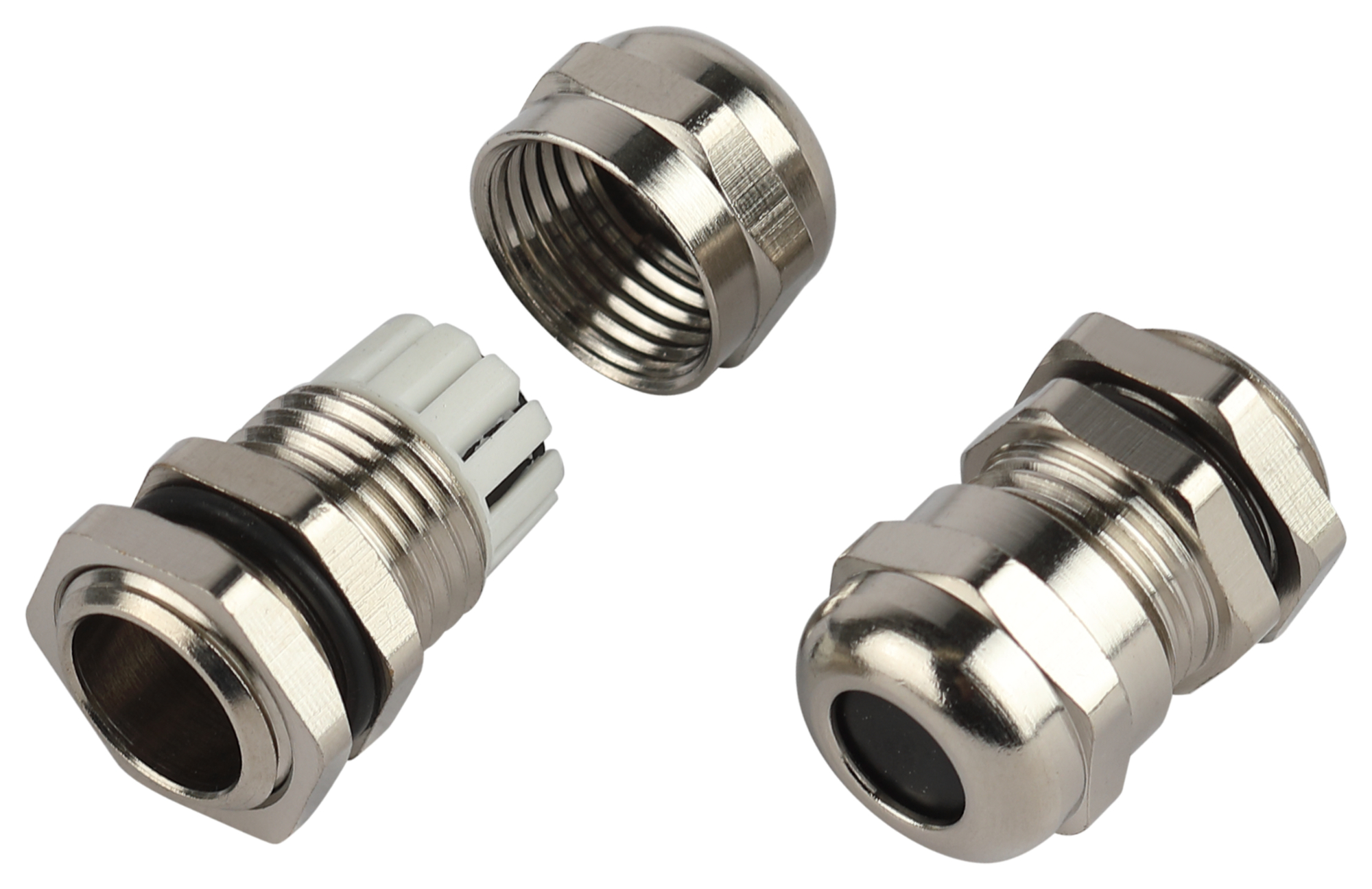 Ввод кабельный сальник NO-224-256 латунный PGM 9 (d отв.15 мм / d провод.4-8 мм) IP68 (упаковка 5 штук)