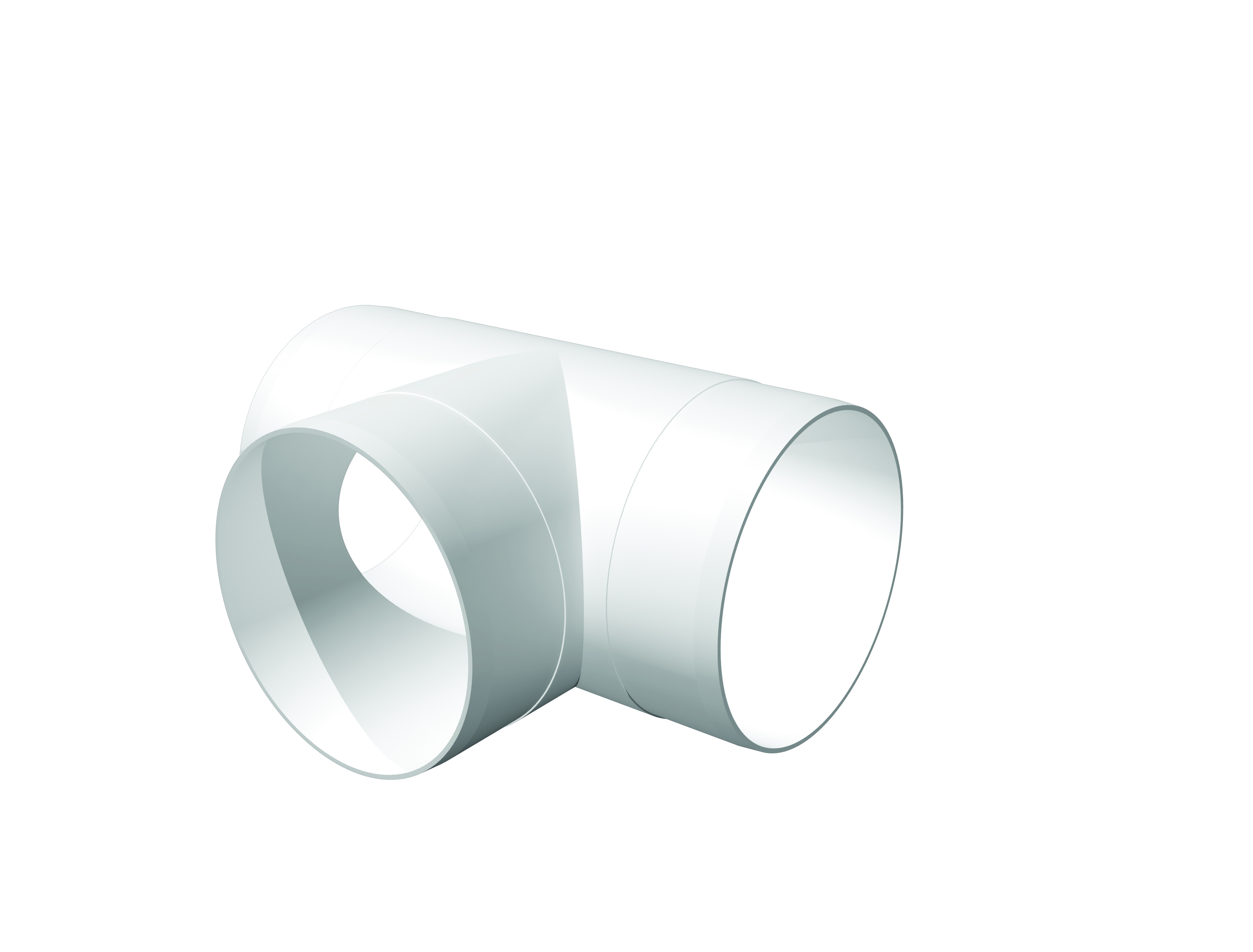 Тройник Т-образный пластиковый D160