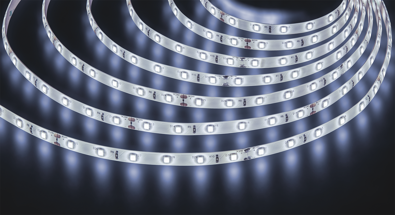 Лента светодиодная NLS-2835CW60-4.8-IP65-24V 5м