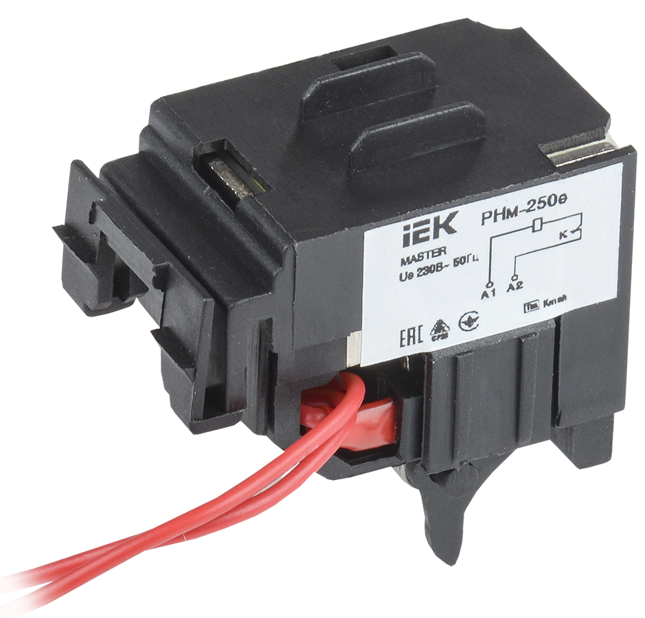 Расцепитель независимый РНм-250е (РНм-35) 220В для ВА88-35 MASTER с электронным расцепителем