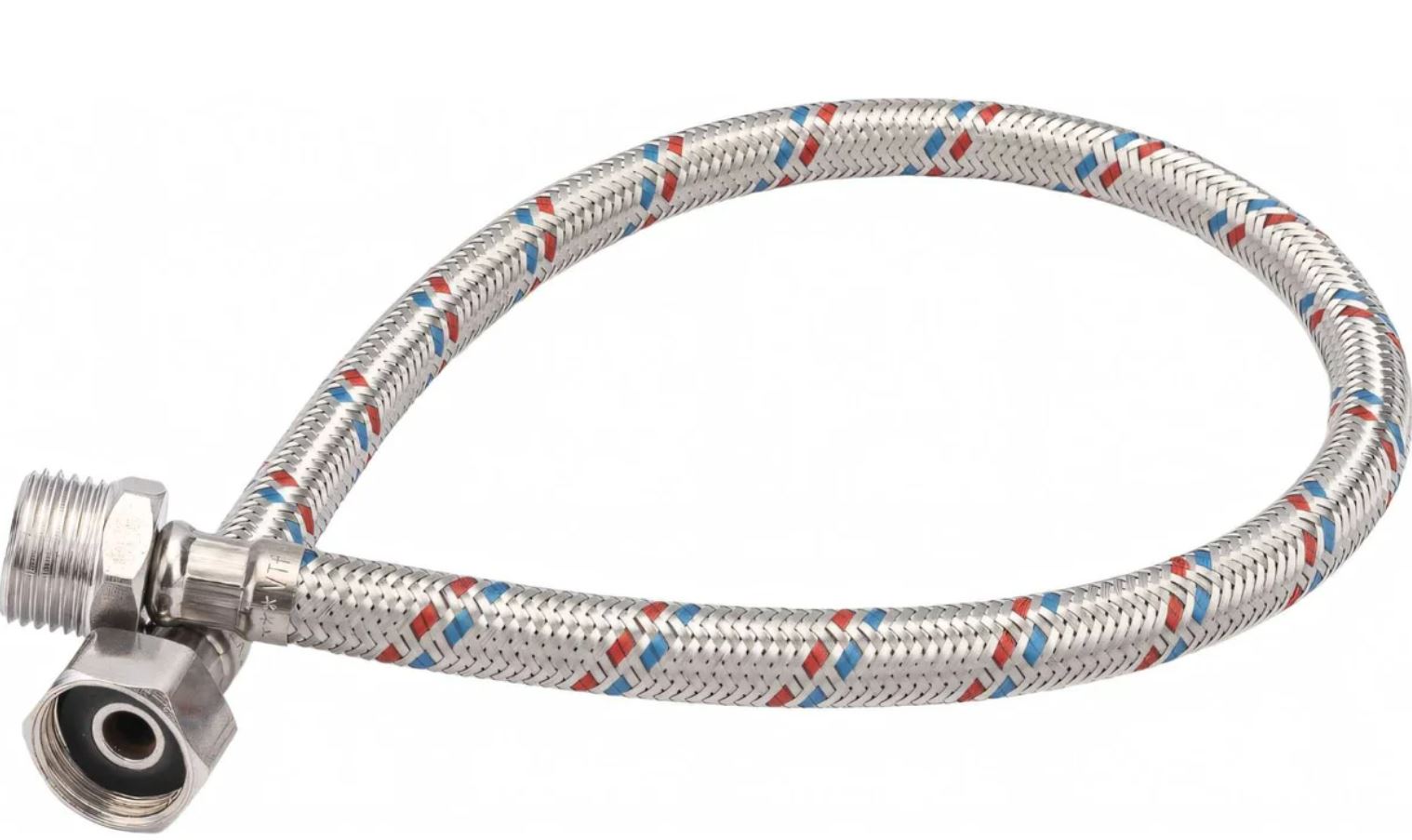 Подводка для воды ВН 1/2 60 см нерж сталь