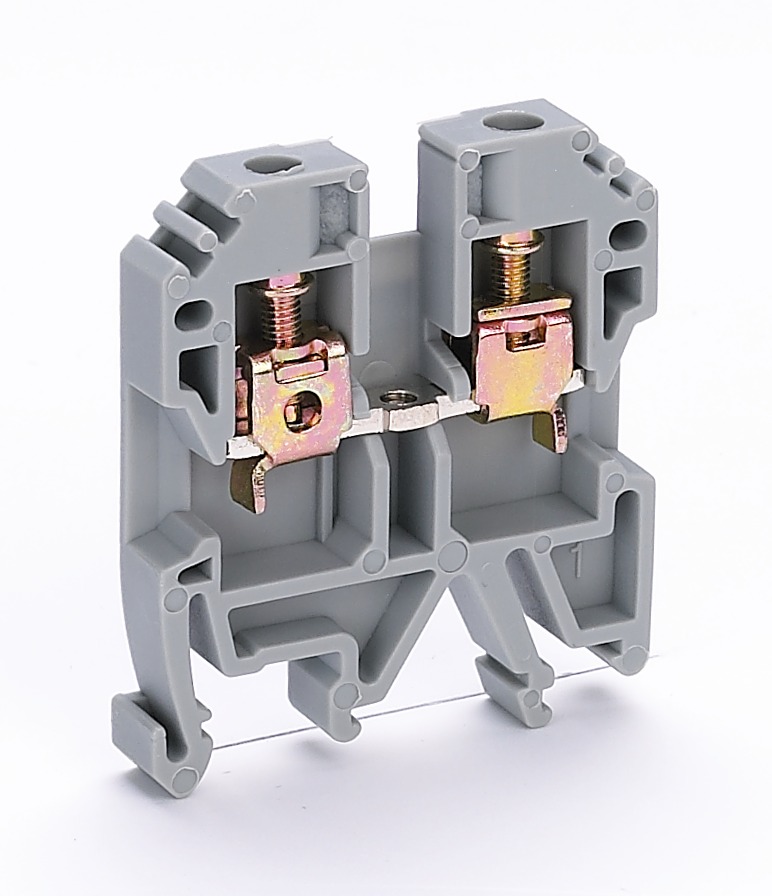 Зажим наборный 35А 4 мм.кв ЗН-101 серый