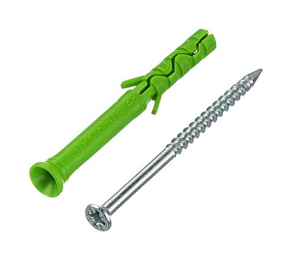 Дюбель-гвоздь 6х60 потайная манжета (200 шт)