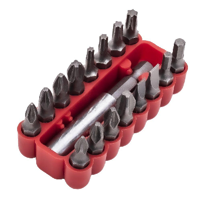 Набор бит комбинированный (17 шт.)