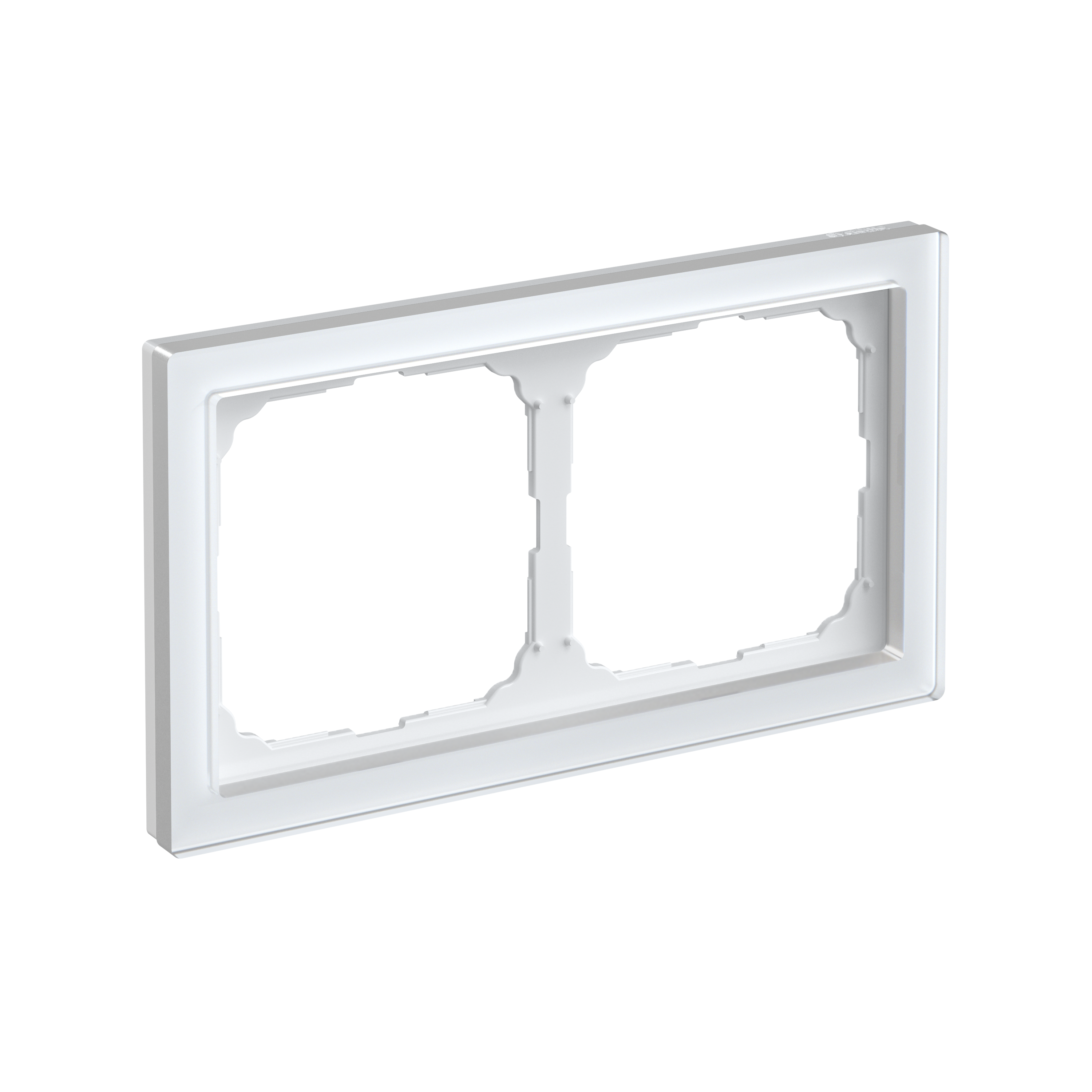 ARTGALLERY PURE 2-постовая РАМКА, ОРГАНИЧЕСКОЕ СТЕКЛО БЕЛЫЙ