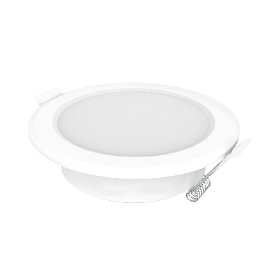 Светильник светодиодный ДВО 5.5 Вт 460 лм 4000К AC 220В IP20 круг D95х26мм монт d75мм Пластик Elementary Gauss