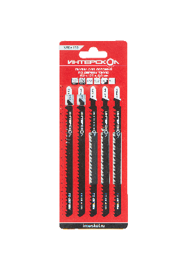 Пилки для лобзика по дереву T344D 152х126х4,0 (5шт)