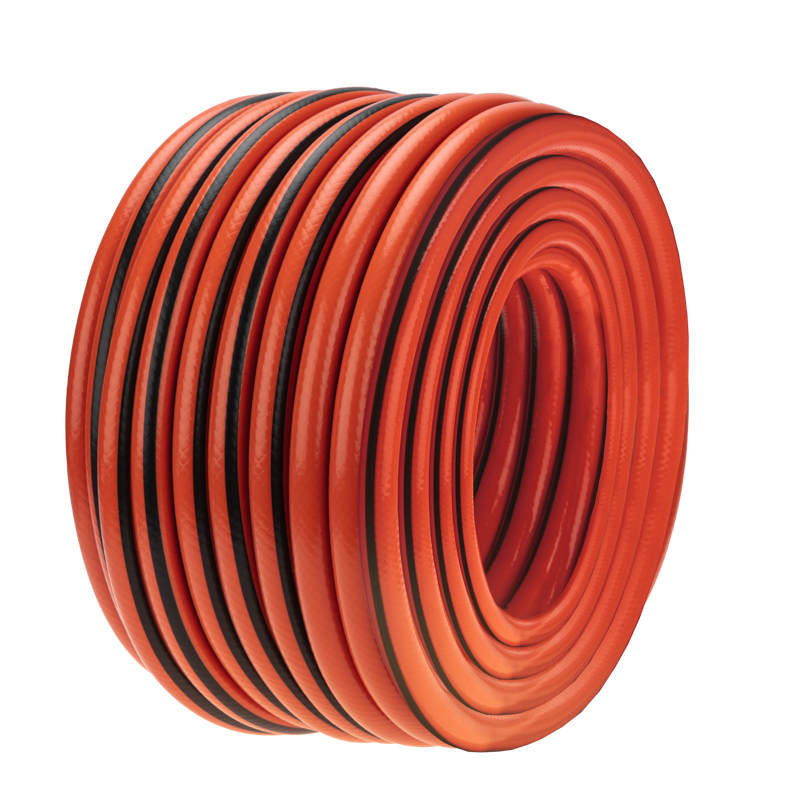 Шланг поливочный ПВХ 3-х слойный армированный 3/4'' 50м Люкс Четыре сезона