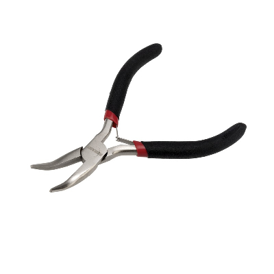 Тонкогубцы изогнутые Мини 120 мм никел, REXANT