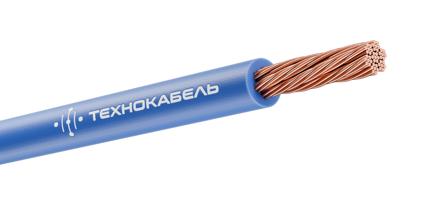 Провод силовой ПуГВнг(А)-LS 1х10 синий ТРТС