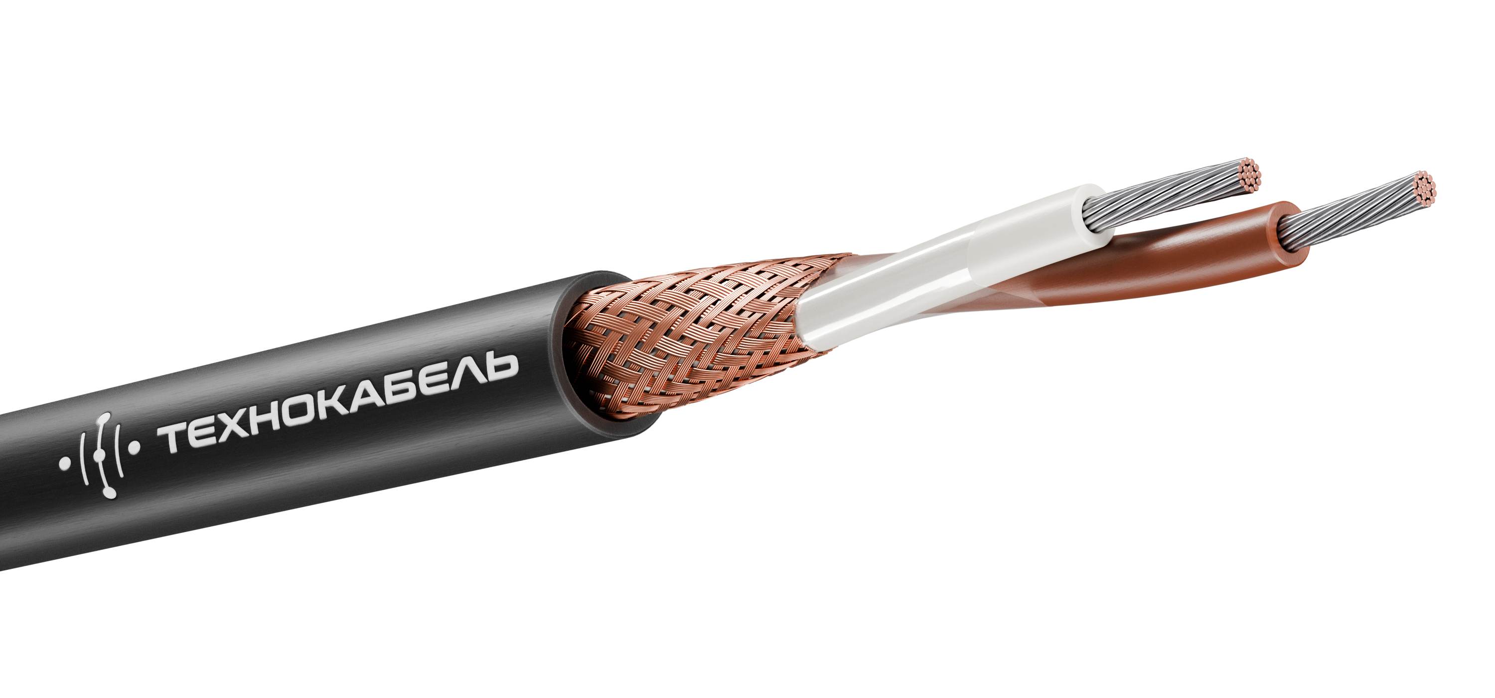 Кабель монтажный МКЭШ 2х0,75 100м ТРТС