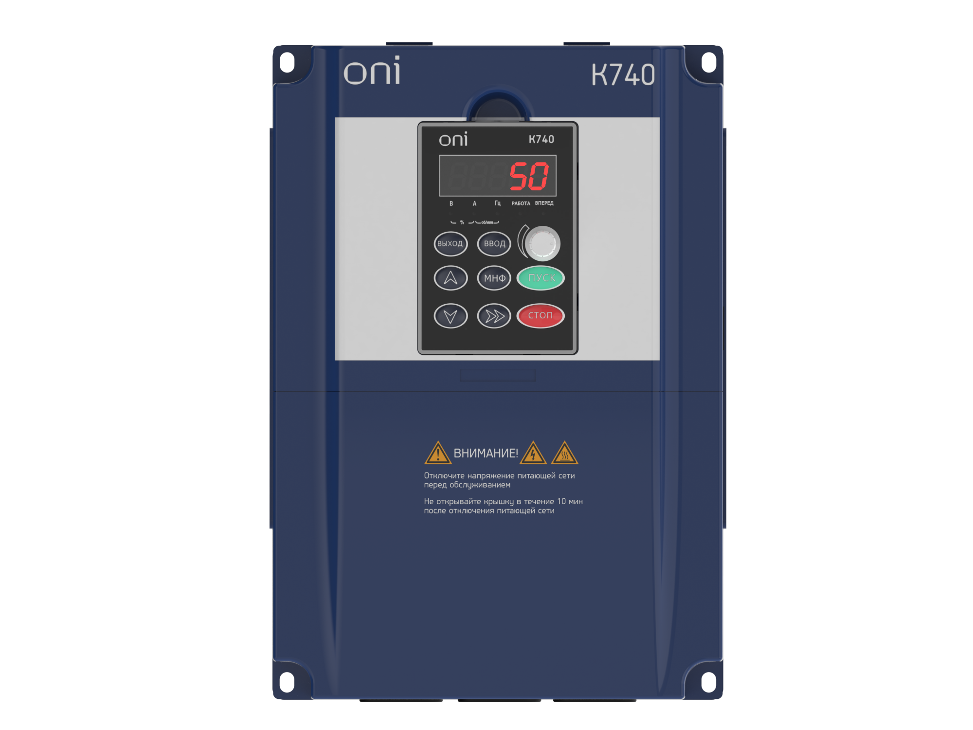 Преобразователь частоты K740 380В 3Ф 7,5-11кВт 17-25А встроенный тормоз Энкодер Profibus