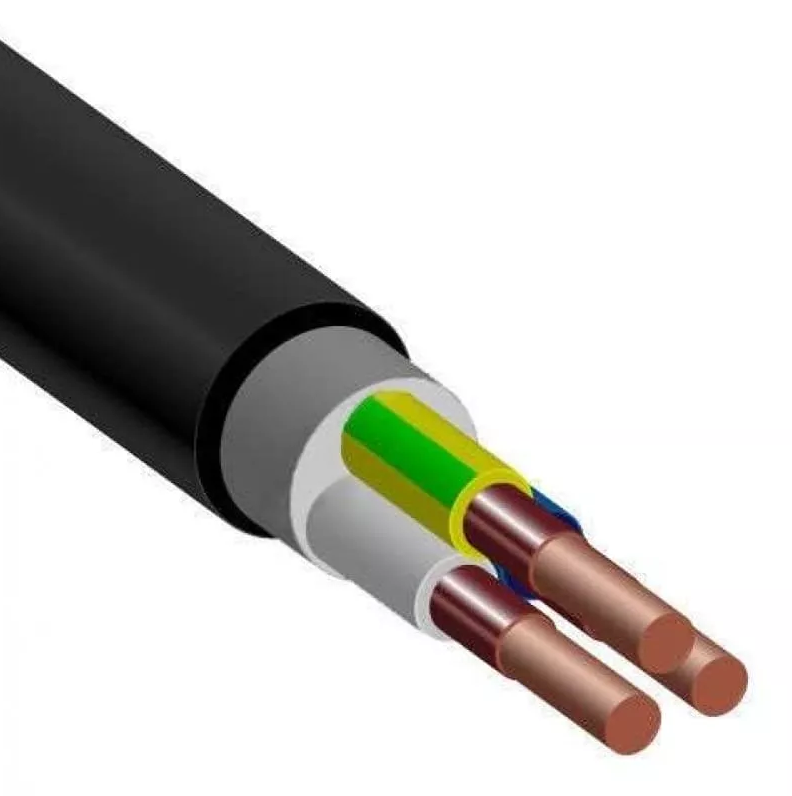 Кабель силовой ВВГнг(А)-FRLS 3х1.5 ок (N.PE)-0.660 однопроволочный