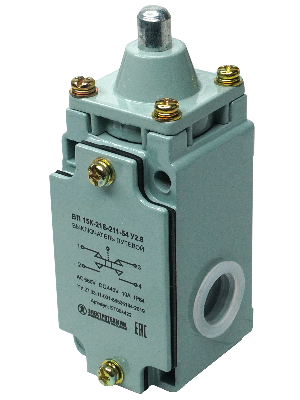 Выключатель путевой ВП15К-21Б-211-54У2.8 толкатель полумгновенный IP54