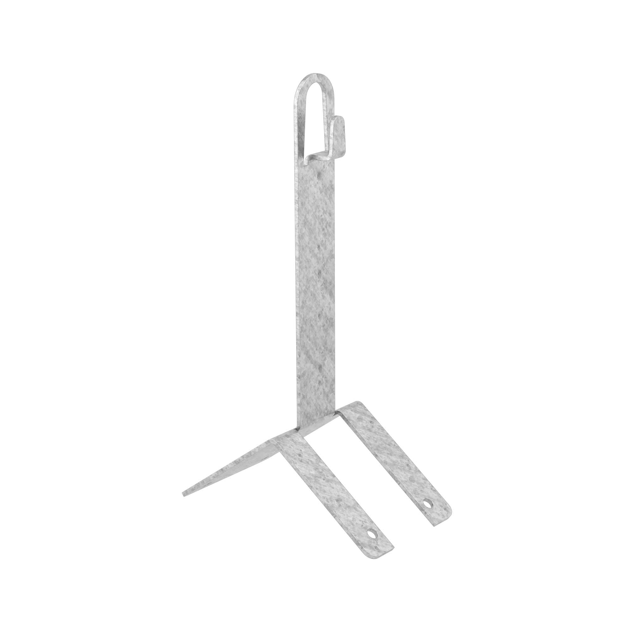 Зажим коньковый угловой 150мм