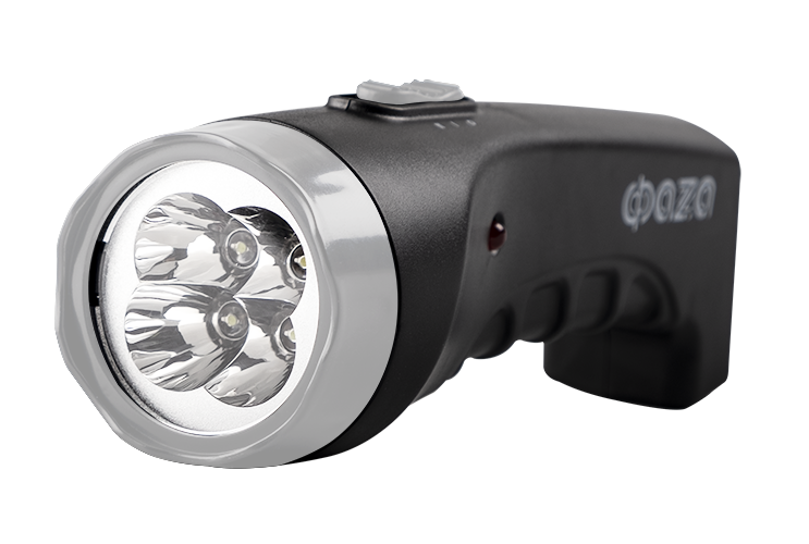 Фонарь аккумуляторный AccuF2-L04-bk (черн.)