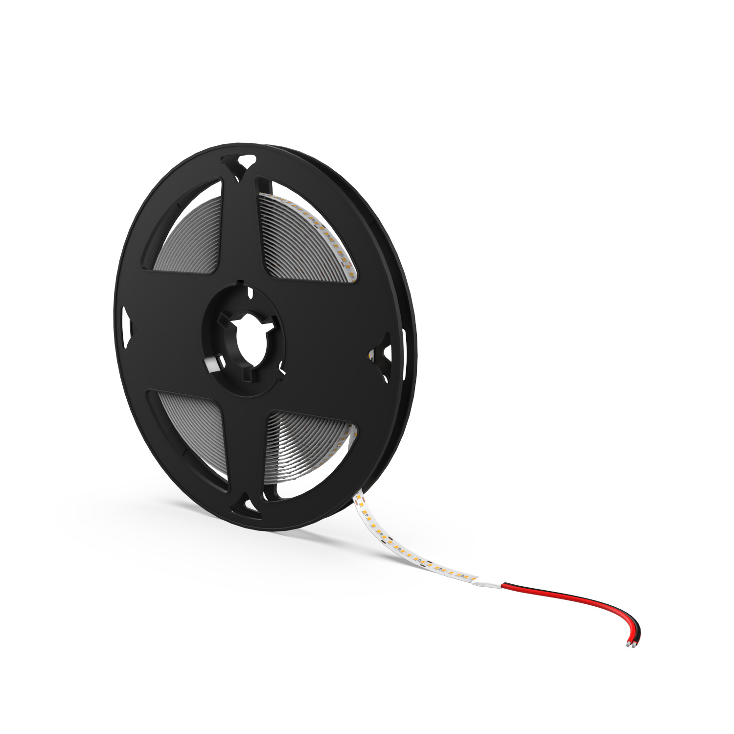 Лента светодиодная 12 Вт/м DC 24В 4000К IP20 120LED SMD2835 1400 лм/м Black Gauss