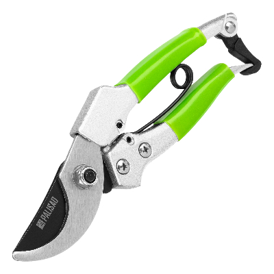 Секатор прямого реза, 180 мм, металлические обрезиненные рукоятки