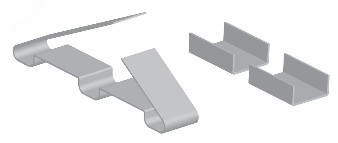Зажим крепежный СР.3-100 Ц