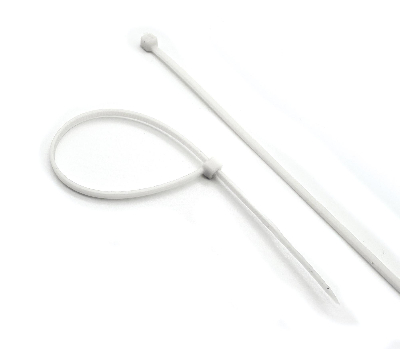 Хомут-стяжки ленточные 3x200 (2,5x200) бел