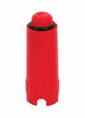 Заглушка красная для фитингов ВР 1/2, 80 мм