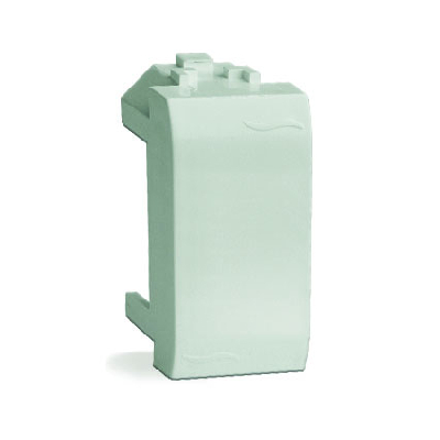 BRAVA Заглушка 1 модуль белая