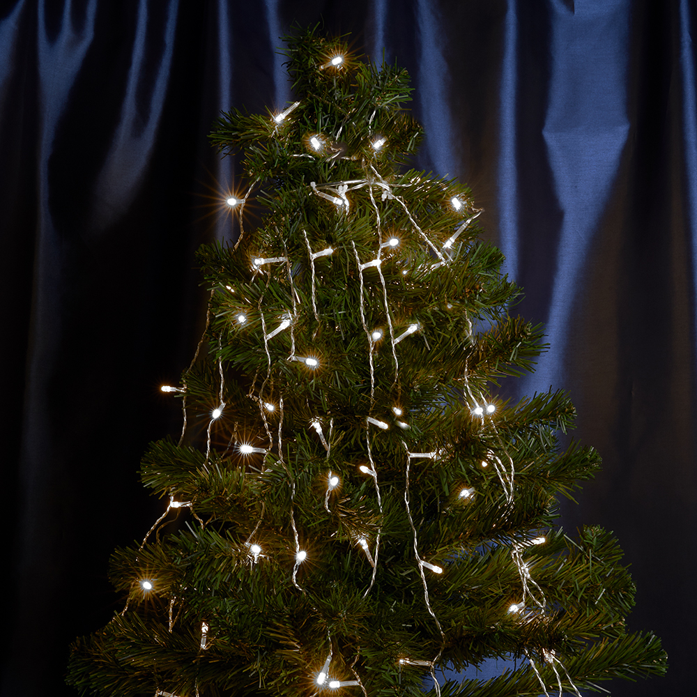 Гирлянда на елку LED 5000K 7 веток 2м