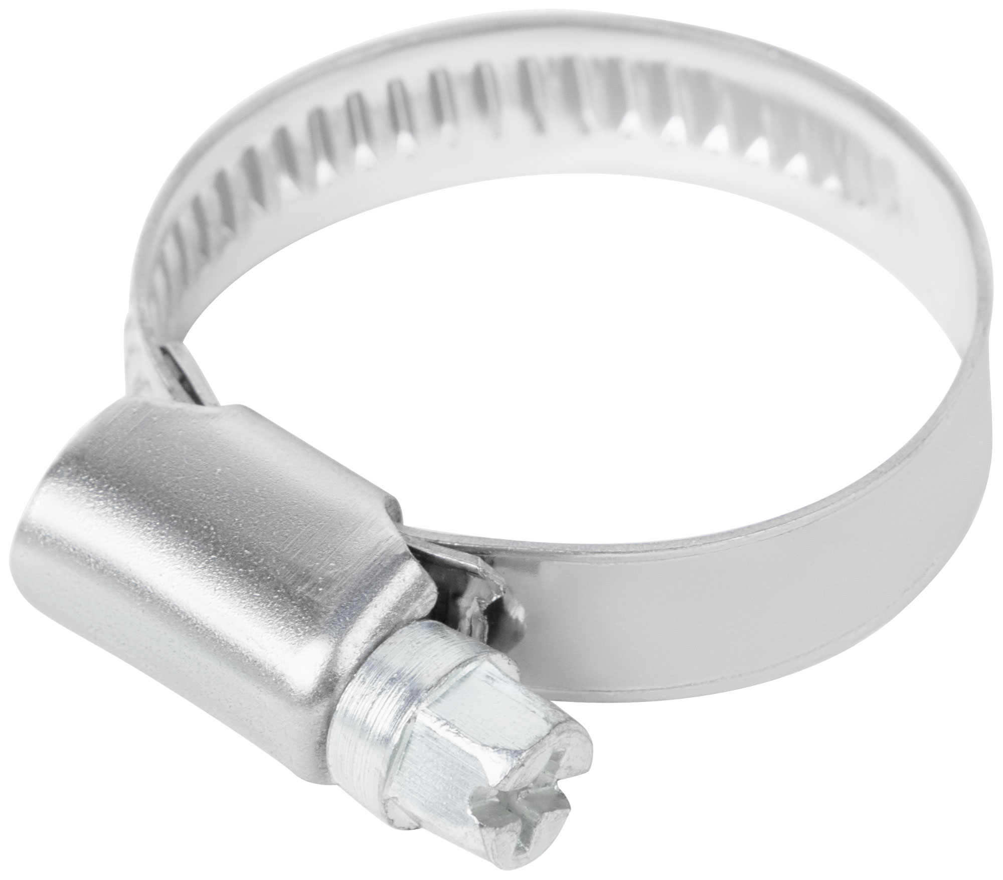 Хомут обжимной накатной 16-32мм нержавеющая сталь 9мм