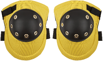 Наколенники пластиковые с подкладкой и пластиковыми чашками Стандарт