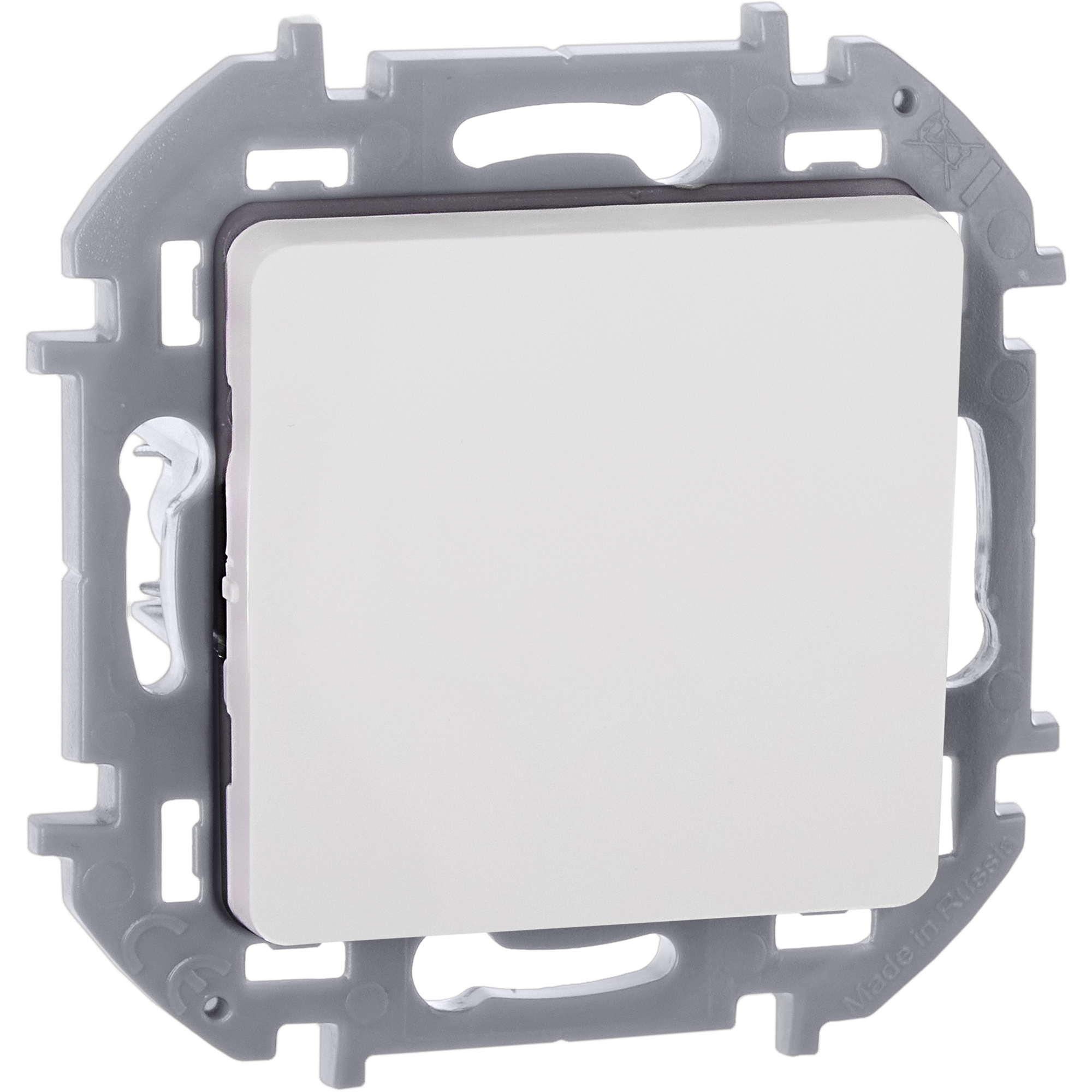 Переключатель одноклавишный INSPIRIA 10 AX 250 В~ белый