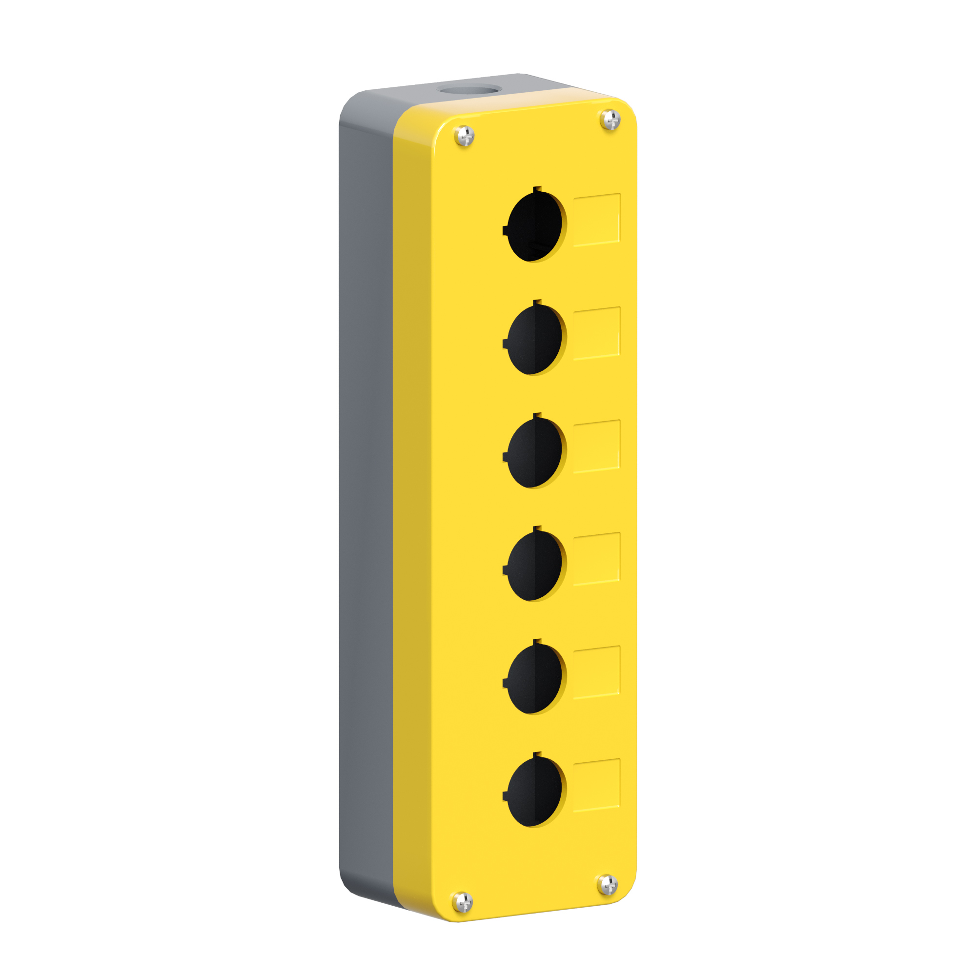 Корпус под кнопочный пост, 6 мест