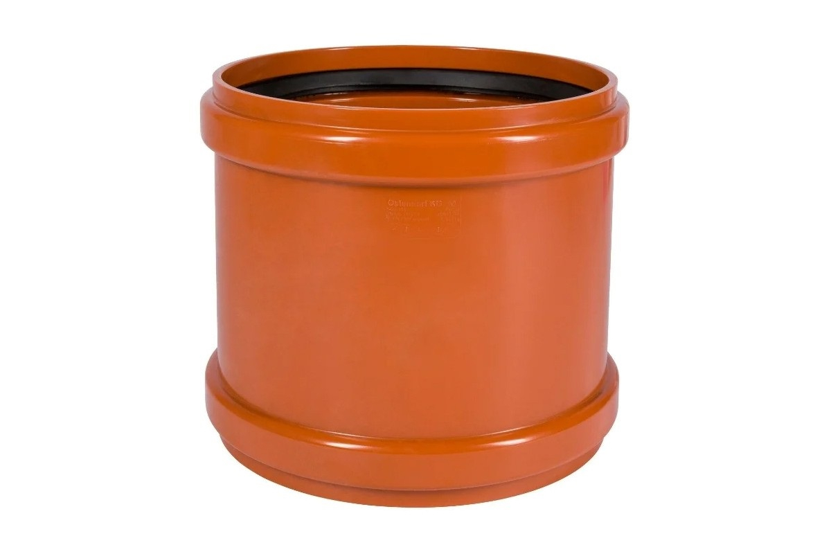 Муфта ремонтная ПВХ наружной канализации 110 мм