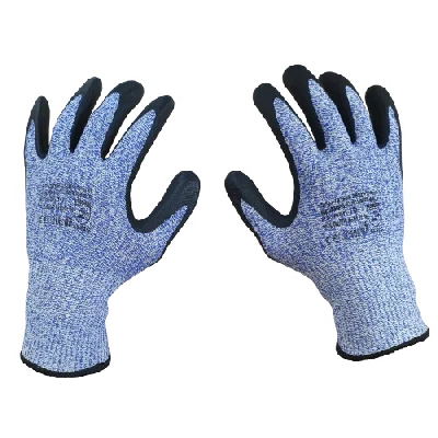 Перчатки для защиты от механических воздействий и порезов DY1350FRB-B/BLK, размер 10