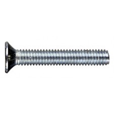 Винт DIN 965 М5х10 потайная голова класс прочности 4.8 покрытие цинк