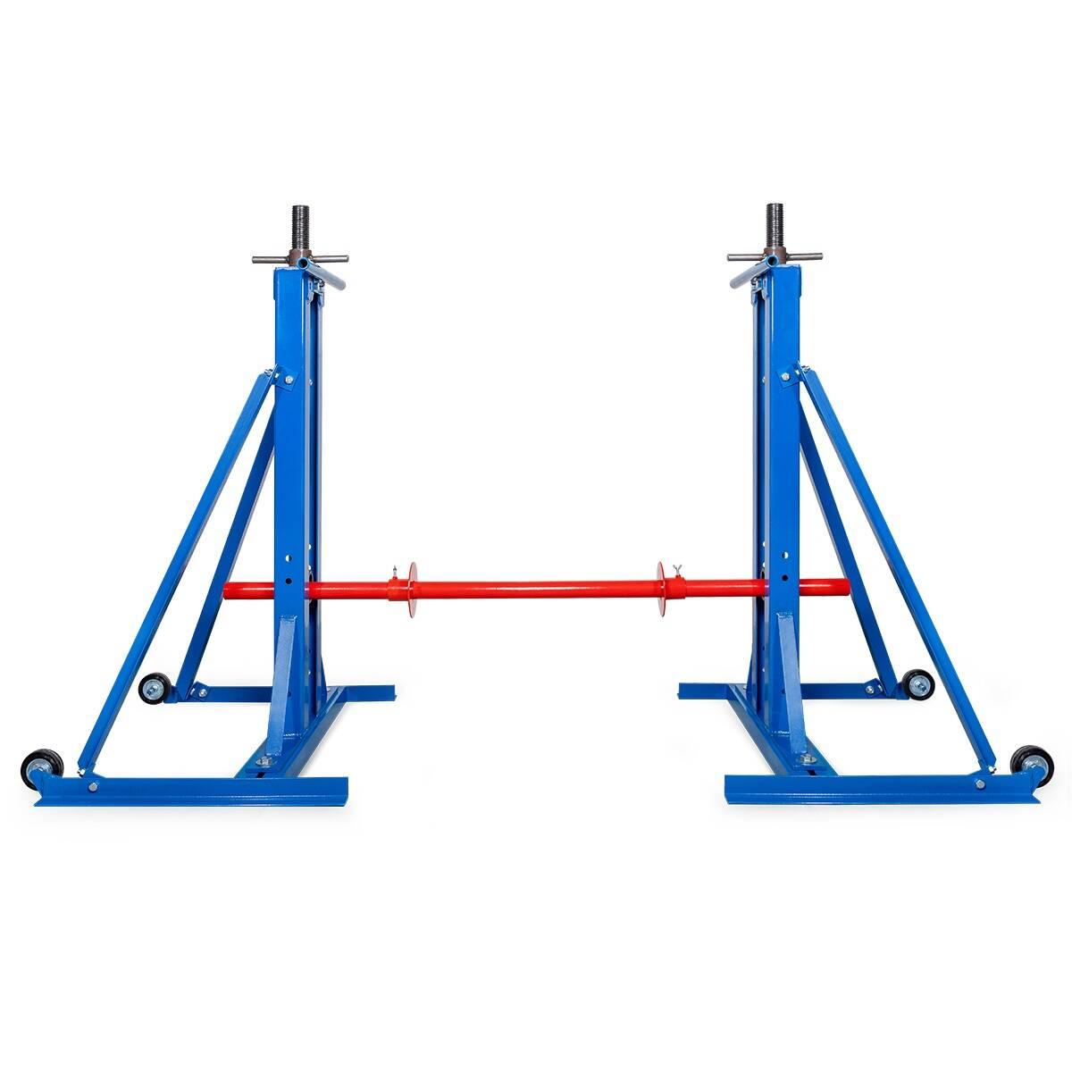 Домкрат кабельный ДК-5ВР винтовой разборный для барабанов весом до 5 т, номера 8-22