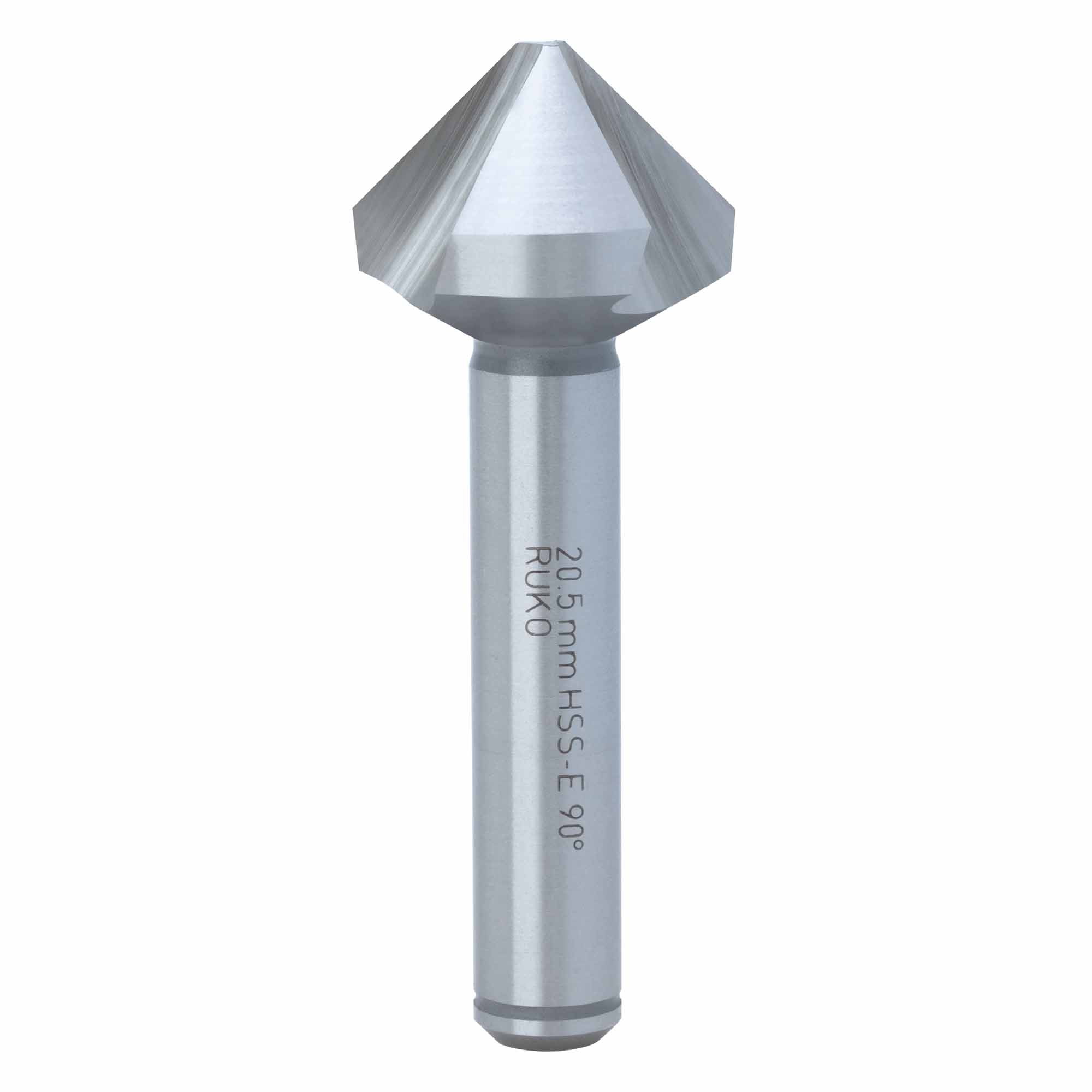 Зенковка цилиндрический хвостовик 90 градусов 20,5мм HSSE-Co5 3z DIN335C L63мм d10мм M10(BF)