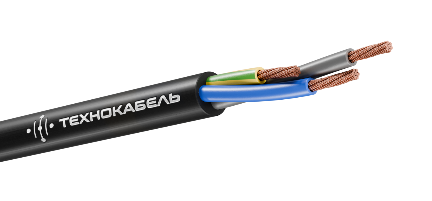 Кабель силовой КГТП-ХЛ 3х2,5(N,PE) 220/380-3 ТРТС