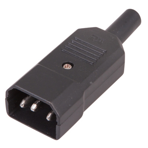 Штекер сетевой на шнур C14,