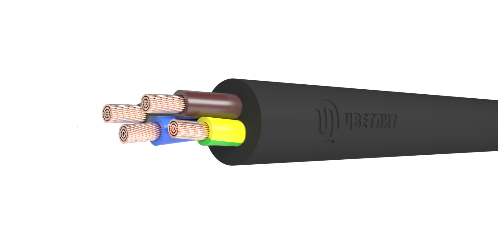 Кабель силовой КГ-ХЛ 4х6-380 ТРТС