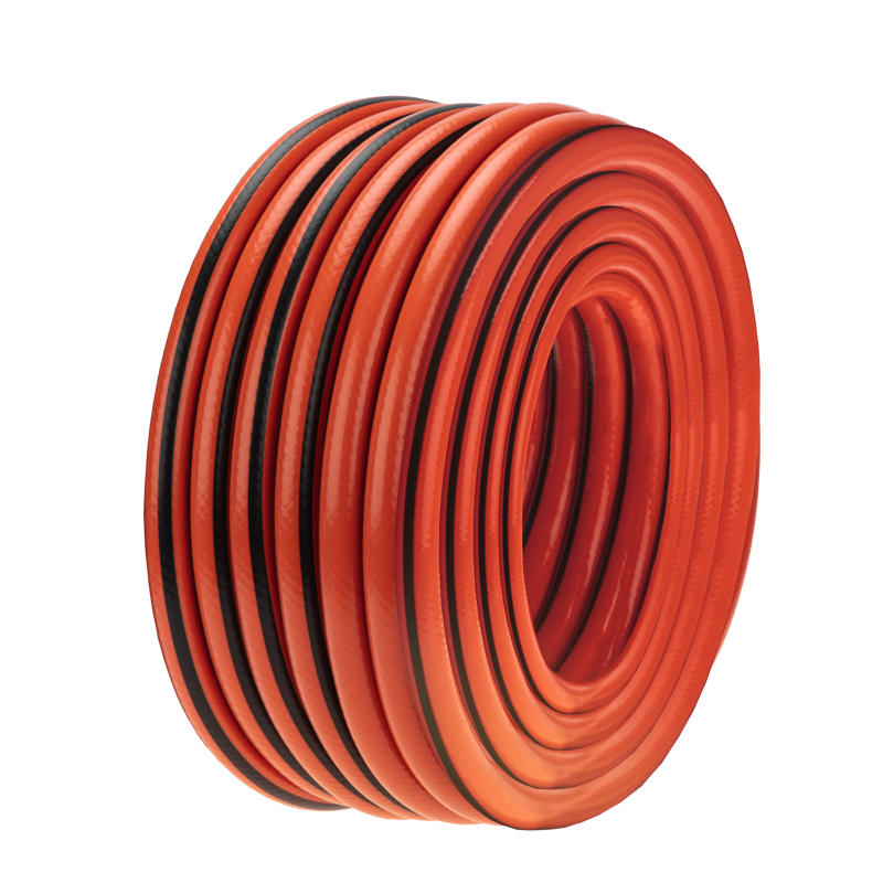 Шланг поливочный ПВХ 3-х слойный армированный 3/4'' 25м Люкс Четыре сезона