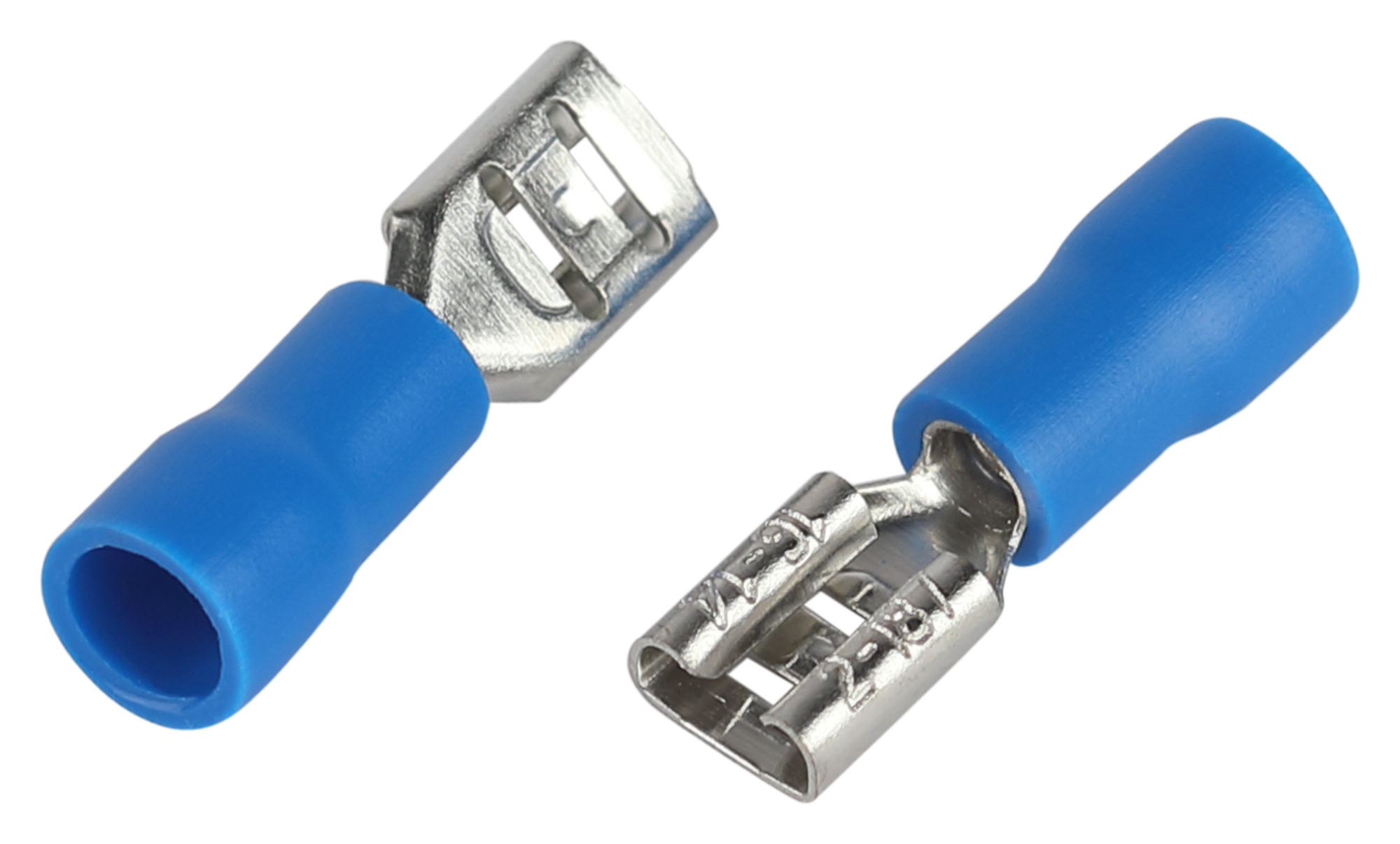 Разъем плоский NO-225-35 РпИм 2-5.0-0.8 изолированный «розетка» (упаковка 10 штук)